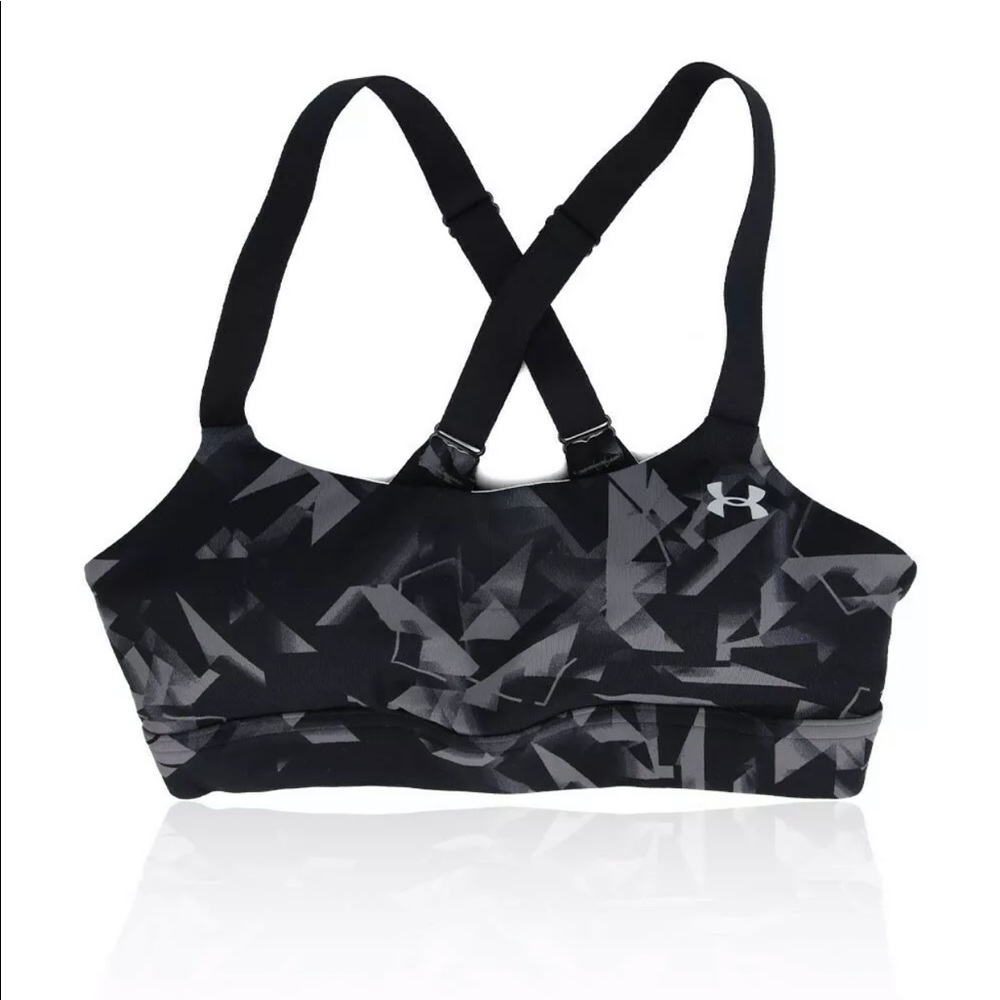 NWT UNDER ARMOUR Eclipse Printed Sports Bra